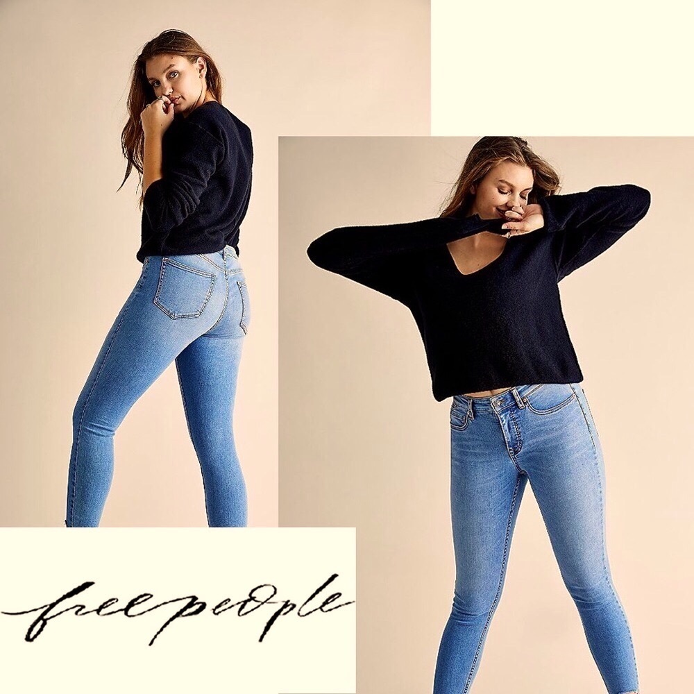 WEEKEND SALE NEW👖Free People skinny jeans legging